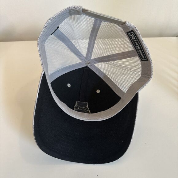 Men's Little River Co. Richardson Alabama Mesh Grey Adjustable Snapback Hat - Picture 4 of 5